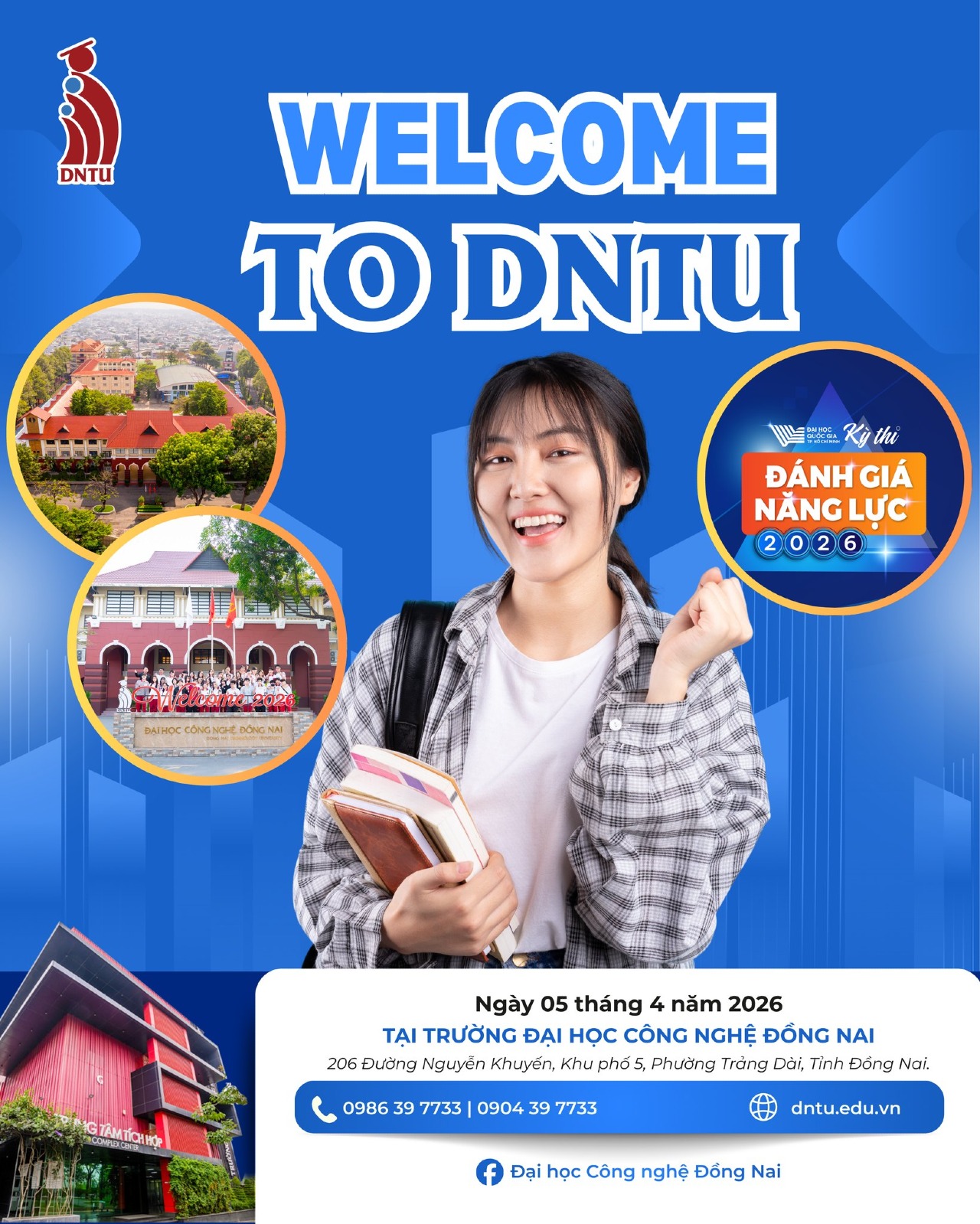 DNTU WELCOMES HIGH SCHOOL CANDIDATES FOR THE NATIONAL COMPETENCY ASSESSMENT EXAM 2026